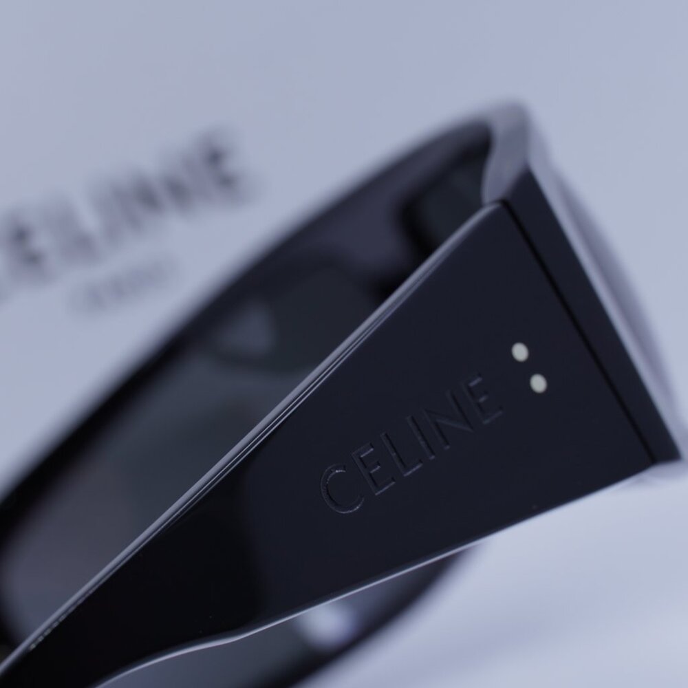 Final Price! Celine CL40291I 01A Black/Smoke Sunglasses - Picture 8 of 10